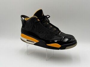 Air Jordan Dub Zero Black Taxi Men’s Sz 11 Basketball Shoes Sneakers 311046-017